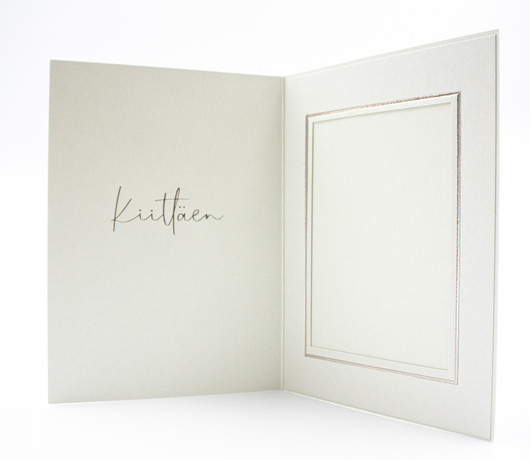 10 x 14 Kiittäen - kiitoskortti 