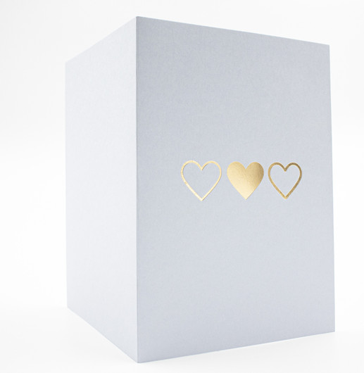 3 sydäntä - korttipohja