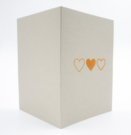 3 sydäntä - korttipohja