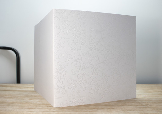 Gothic valkoinen - korttipohja