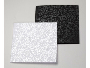 Gothic musta - korttipohja