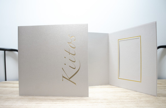 16 x 16 Kiitos - kiitoskortti 