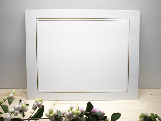 20 x 25 kuvalle foliopainettu pohjuke 