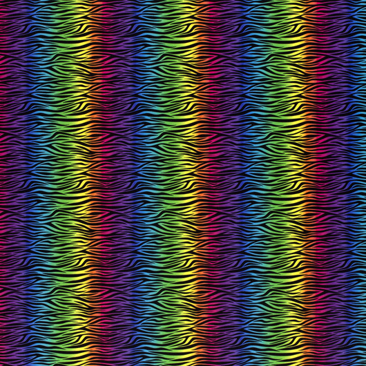 Sateenkaari seepra Lycra