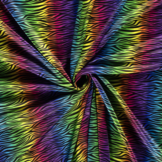 Sateenkaari seepra Lycra