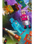 Robottiavaruus- digiprint-trikoo