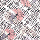 ABSTRAKTI kukka- jersey