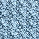 Siniset kukat, digiprint-trikoo