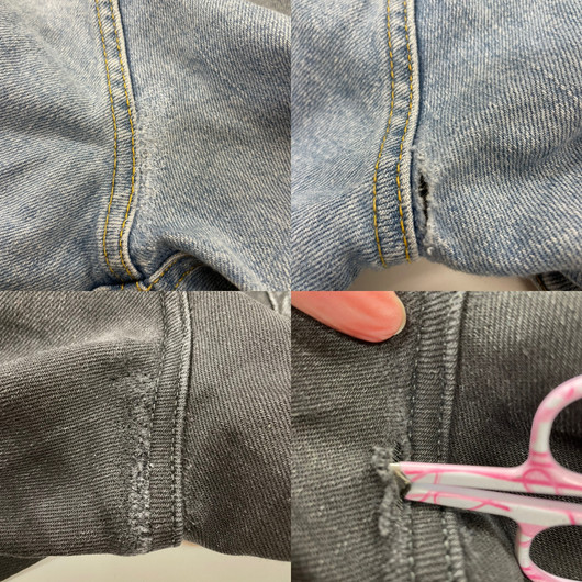 Housujen sauman korjaus/ paikkaus