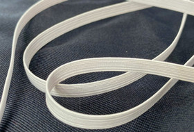 Kotimainen punottu kuminauha 7 mm