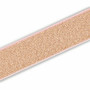 Glitterikuminauha 25mm, ruusukulta