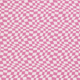 Abstraktitruudut- trikoo Pinkki