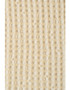 Vohvelikangas Beige/valkoinen