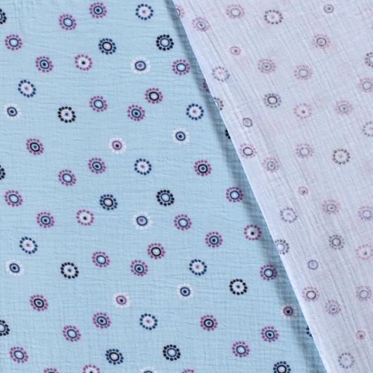 Harsokangas kukkaset vaaleansininen