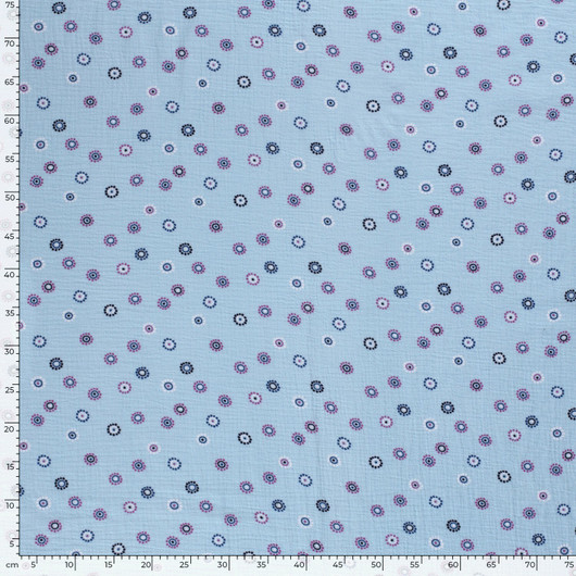 Harsokangas kukkaset vaaleansininen