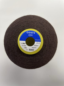 Tikkauslanka Coats tumman ruskea