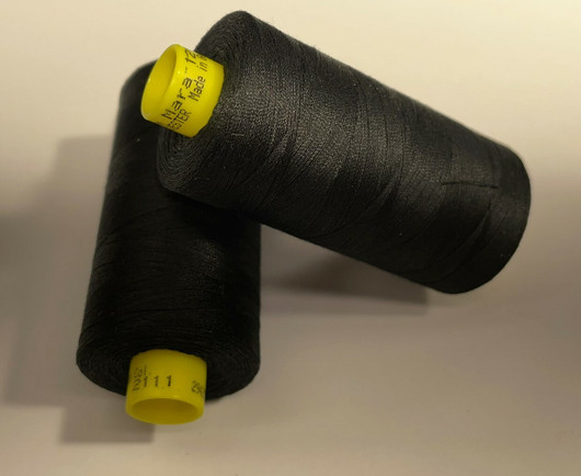 Gütermann ompelulanka 1000m Musta 2111