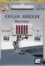 Organ Needles Mictotex ompelukoneneula 70/100