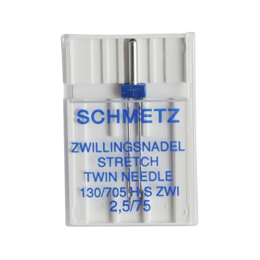 Schmetz kaksoisneula 2,5/75 130/705 H-S ZWI 