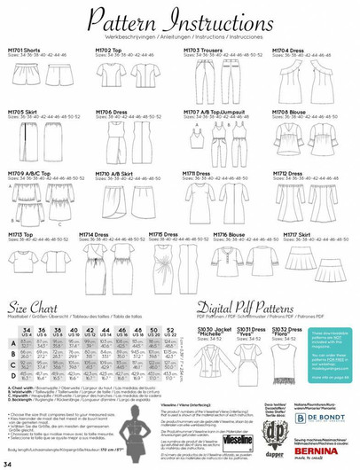 My image Sewing patterns Naisten kaavalehti