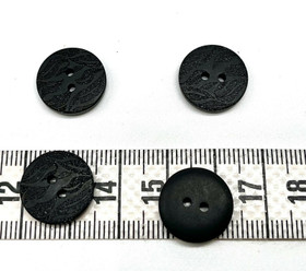 Lehtikuvio muovinappi 15mm