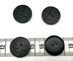 Lehtikuvio muovinappi 21mm