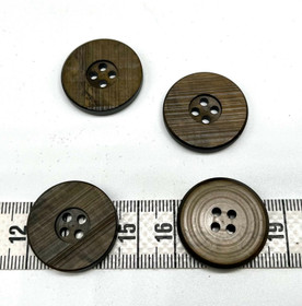 Vihertävän Ruskea nappi