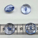 Sininen läpinäkyvä nappi