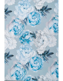 Siniset kukat luomutrikoo