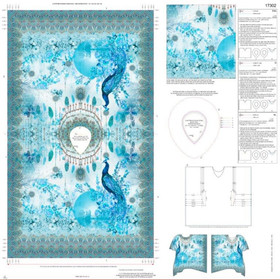 Sharon ompeluraportti sininen