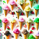 Jäätelötötteröt trikoo