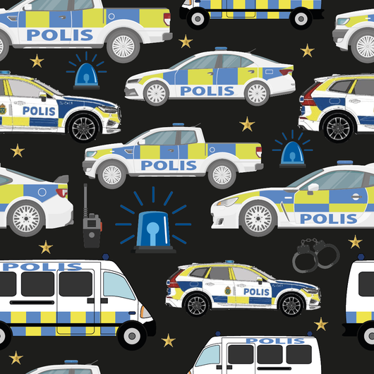 Polisiautot trikoo