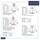 Basic set – D-mitoitus 128-182 cm Paperikaava