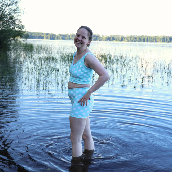 Unelmallinen Vellamo uimapukupaperikaava