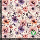 Pastellit kukat trikoo