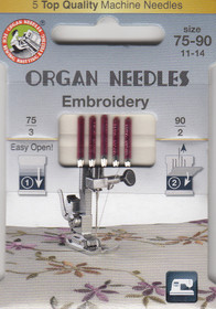 Organ Needles Embroidery koneneula
