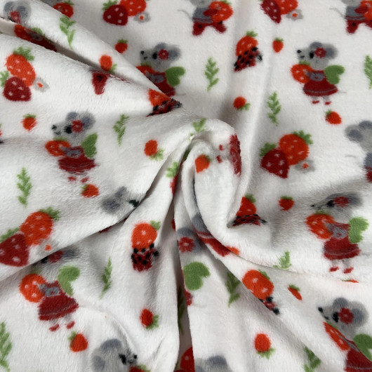 Fleece: Hiiret mansikassa