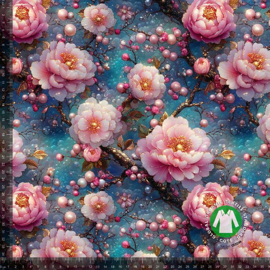 Trikoo:  Hehkuvat pionit