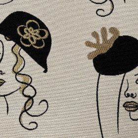 Gobeliinikangas: Hattupäiset Naiset