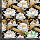 Valkoinen lootuksenkukka Bambutrikoo