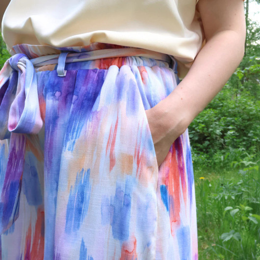 Unelmallinen Sari housuhame paperikaava