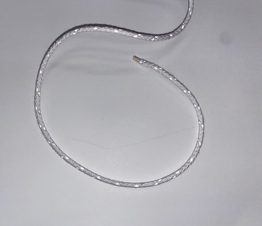 Heijastava puuvilanyöri valkoinen