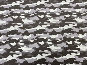 Puuvilla: Maastokuvia harmaa, musta