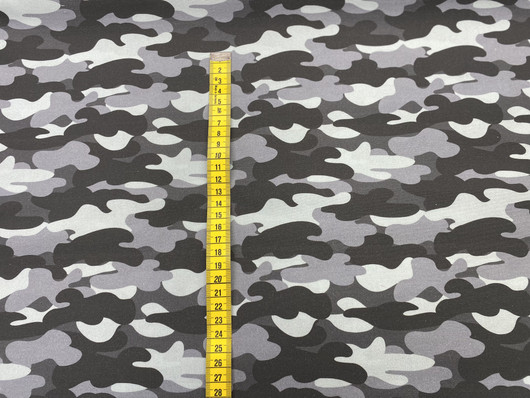 Puuvilla: Maastokuvia harmaa, musta