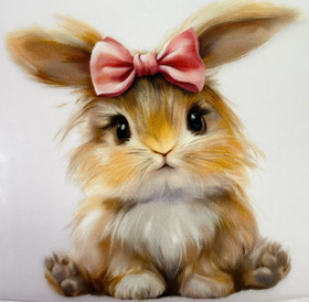  Pupu rusetti päässä silityskuva