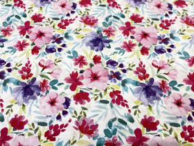 Trikoo: Punaiset siniset kukat