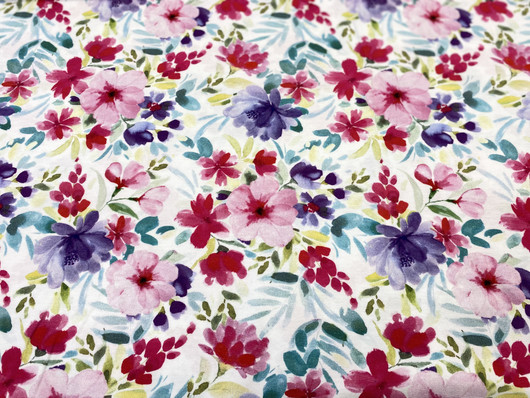 Trikoo: Punaiset siniset kukat