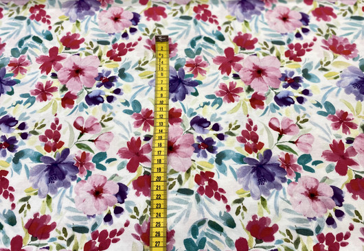 Trikoo: Punaiset siniset kukat