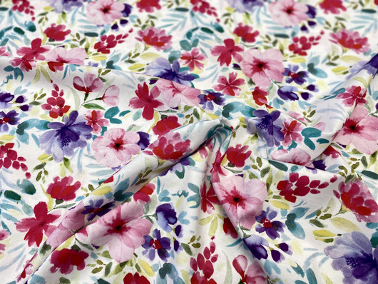 Trikoo: Punaiset siniset kukat