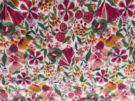 Puuvilla voile: Kukkaset